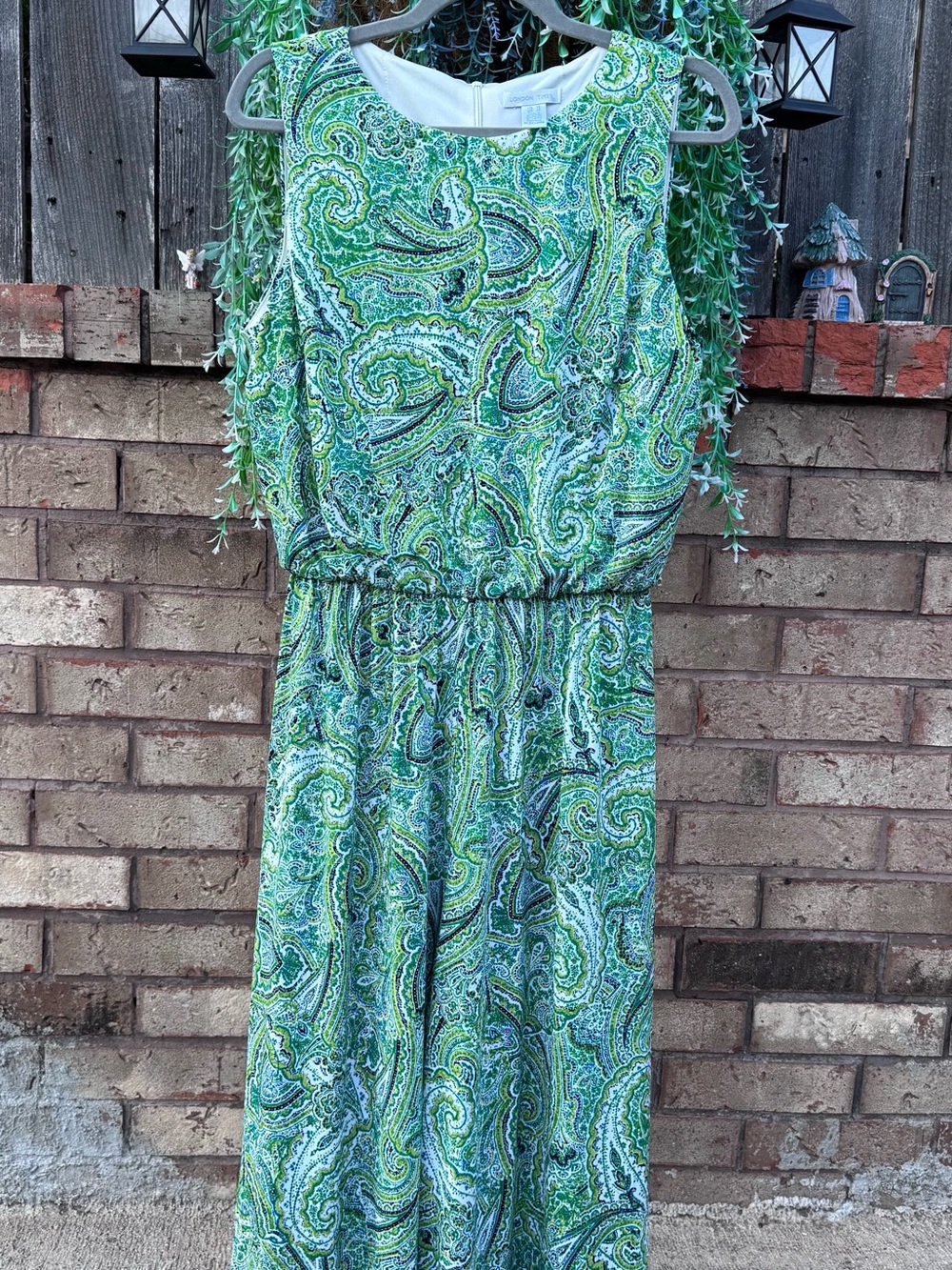 London Times "Gwynnie" Jumpsuit Size 10